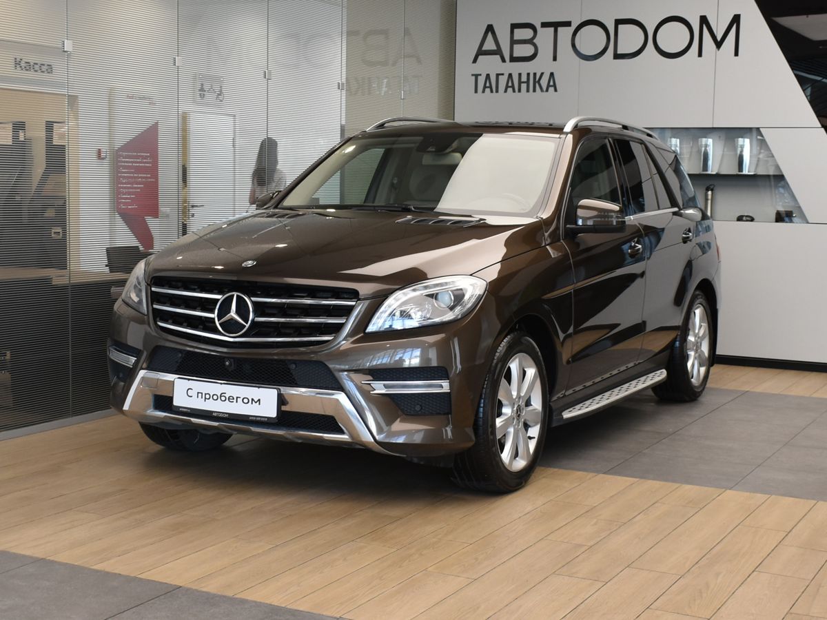 Mercedes-Benz M-Класс III поколение (W166) 350 3.0d AT 4Matic (249 л.с.) Особая серия Коричневый 2013 с пробегом 209 500 км