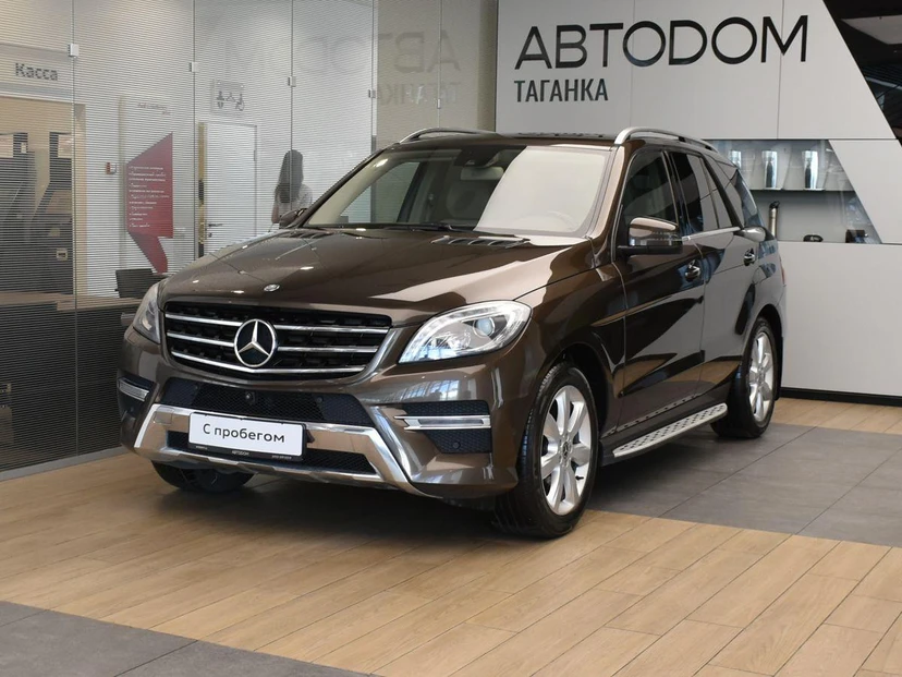 Mercedes-Benz M-Класс III поколение (W166) 350 3.0d AT 4Matic (249 л.с.) Особая серия Коричневый 2013 с пробегом 209 500 км