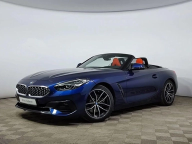 Автомобиль BMW Z4 III поколение (G29) 2.0 AT (197 л.с.) Base Синий 2019 с пробегом 41877 км