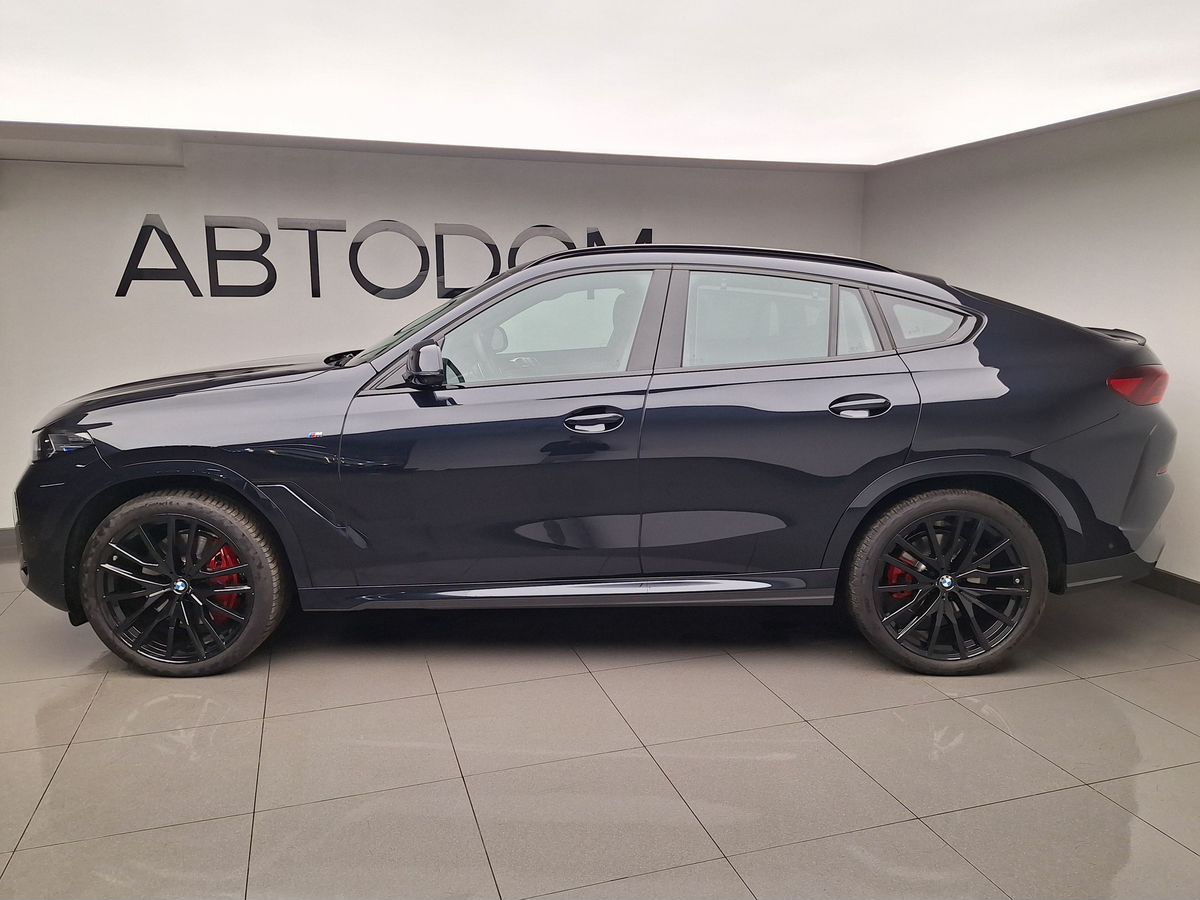 Автомобиль BMW X6 III (G06) [рестайлинг] 3.0d AT 4WD (340 л.с.) M Sport Чёрный 2024 с пробегом 12 465 км