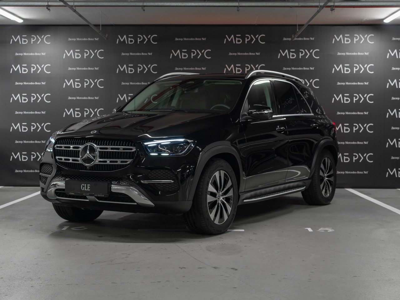 Mercedes-Benz GLE II (V167) [рестайлинг] 2.0 AT 4Matic (258 л.с.) Base Чёрный 2026 