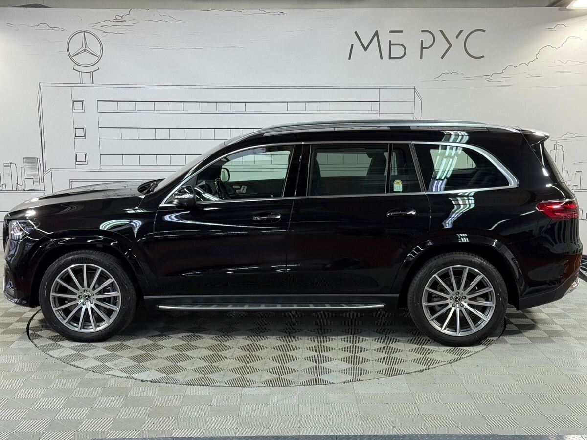 Автомобиль Mercedes-Benz GLS II (X167) [рестайлинг] 450 3.0d AT 4Matic (367 л.с.) Base Чёрный 2025 с пробегом 10 км
