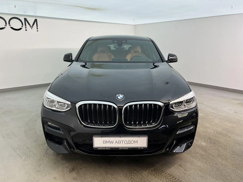 Автомобиль BMW X4 II поколение (G02) 3.0d AT 4WD (249 л.с.) M Sport Чёрный 2020 с пробегом 36 970 км