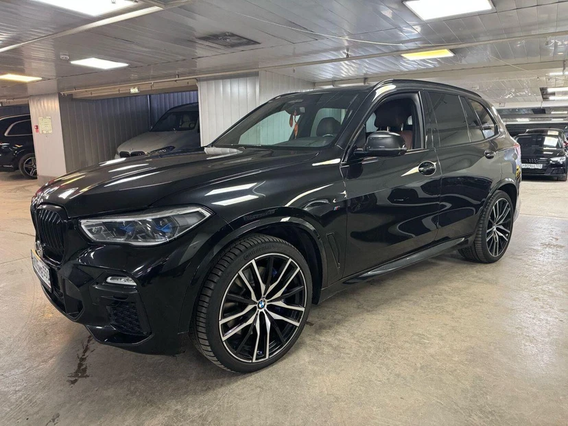 BMW X5 IV поколение (G05) 3.0d AT 4WD (400 л.с.) M Special Чёрный 2019 с пробегом 131 625 км