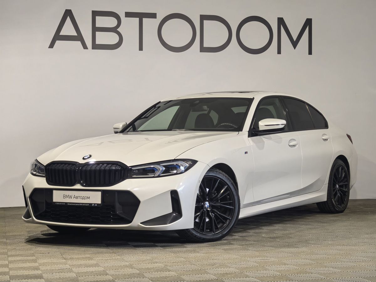 BMW 3 серии VII (G20/G21/G28) [рестайлинг] 2.0d AT (190 л.с.) M Sport Белый 2022 с пробегом 51 419 км