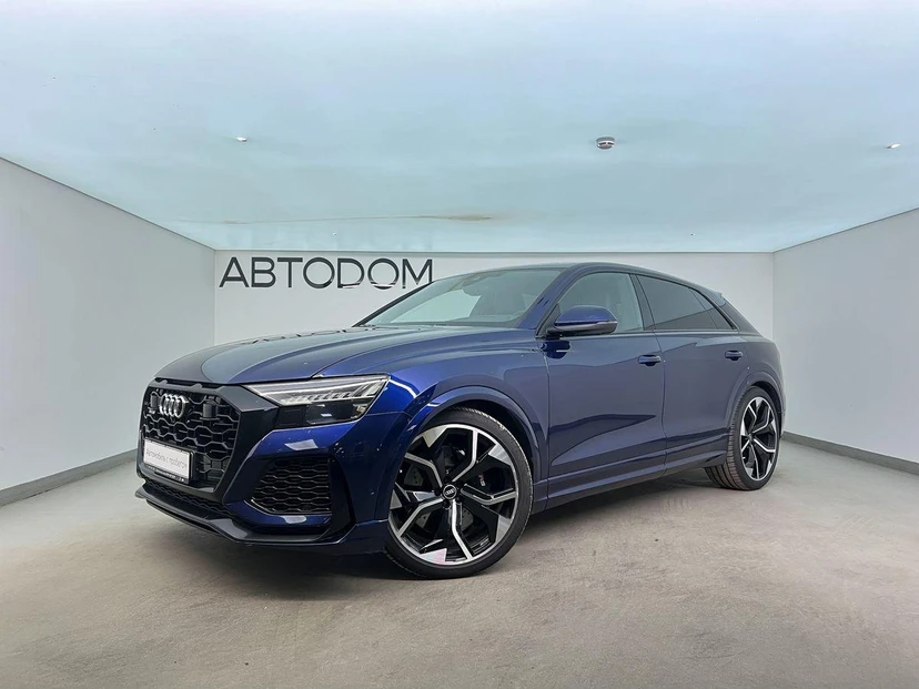 Audi RS Q8 I поколение 4.0 AT 4WD (600 л.с.) Quattro Синий 2021 с пробегом 56 443 км
