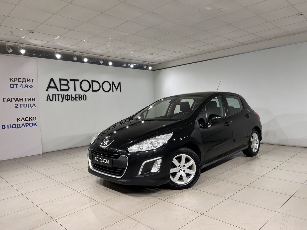 Peugeot 308 I (T7) [рестайлинг] 1.6 MT (120 л.с.) Allure Чёрный 2012 с пробегом 177 780 км