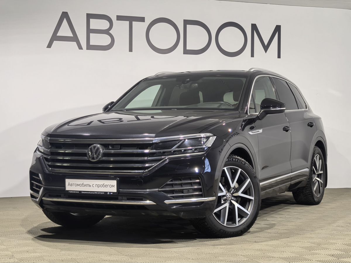 Volkswagen Touareg III поколение 2.0 AT 4WD (249 л.с.) Exclusive Чёрный 2019 с пробегом 76 950 км