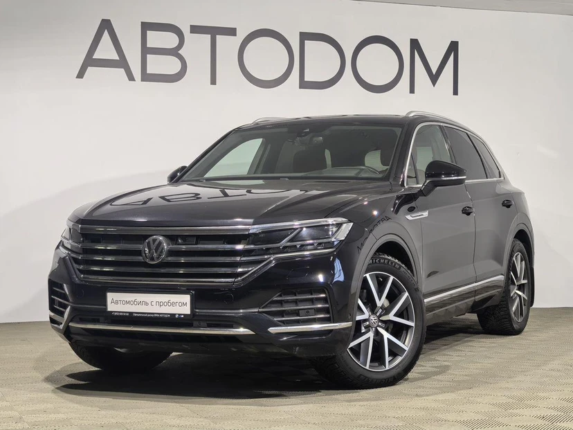 Volkswagen Touareg III поколение 2.0 AT 4WD (249 л.с.) Exclusive Чёрный 2019 с пробегом 76 950 км