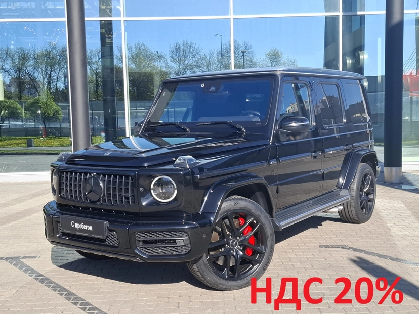 Автомобиль Mercedes-Benz G-Класс AMG II поколение (W463) 63 AMG 4.0 AT 4Matic (585 л.с.) AMG Чёрный 2020 с пробегом 50 276 км