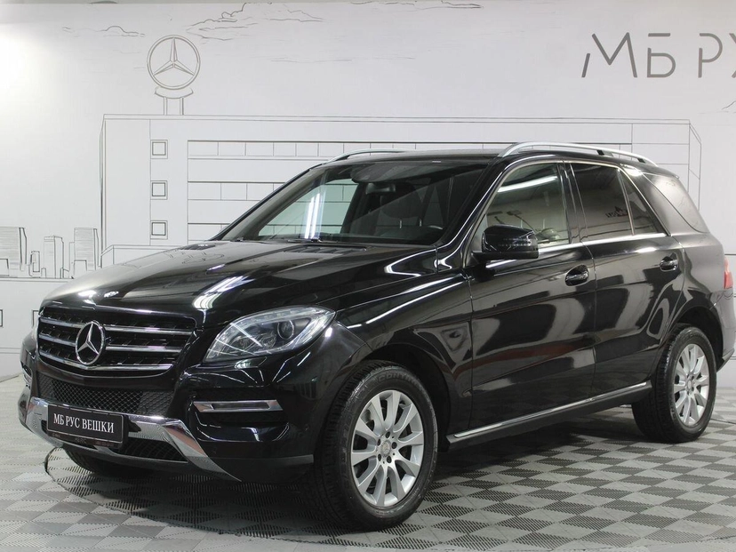 Автомобиль Mercedes-Benz M-Класс III поколение (W166) 400 3.0 AT 4Matic (333 л.с.) Особая серия Чёрный 2014 с пробегом 117 900 км