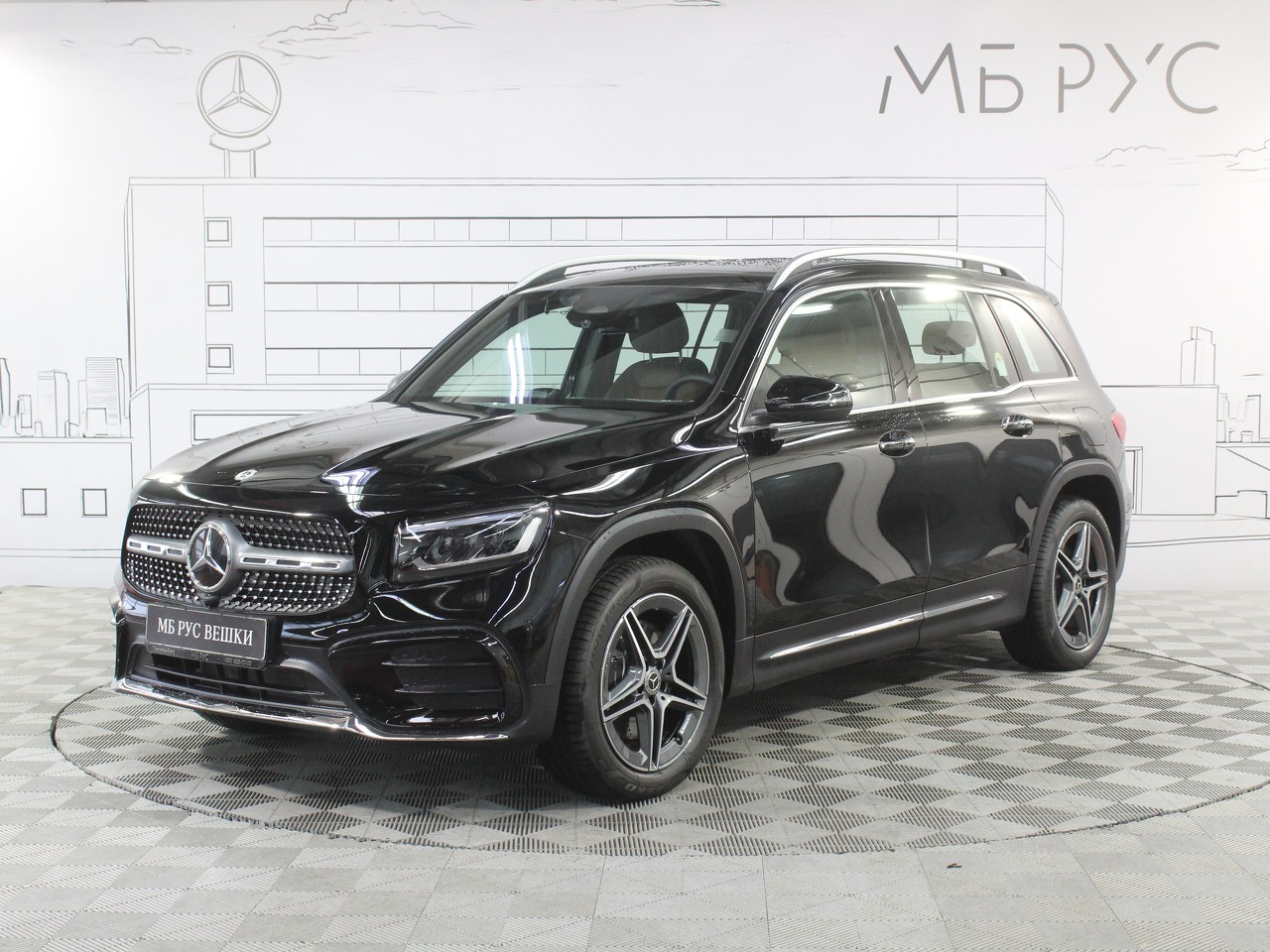 Mercedes-Benz GLB I (X247) [рестайлинг] 250 2.0 AMT 4Matic (224 л.с.) Base Чёрный 2025 