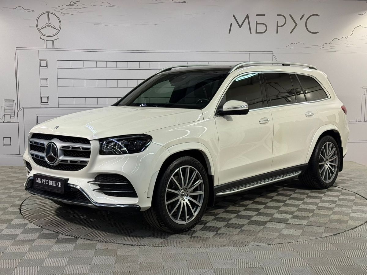 Mercedes-Benz GLS II поколение (X167) 400 2.9d AT 4Matic (330 л.с.) Luxury Белый 2021 с пробегом 49 434 км