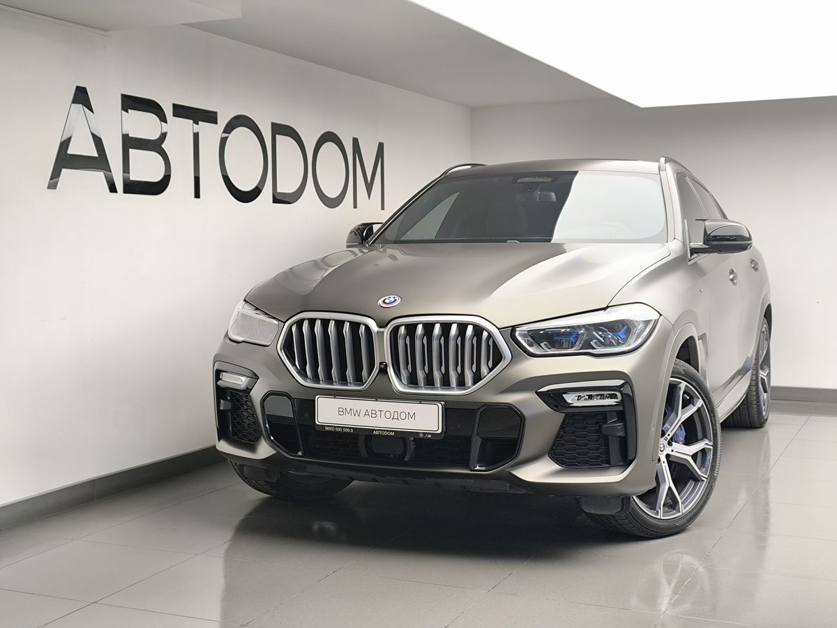 BMW X6 III поколение (G06) 3.0 AT 4WD (340 л.с.) Base Серый 2020 с пробегом 109 963 км