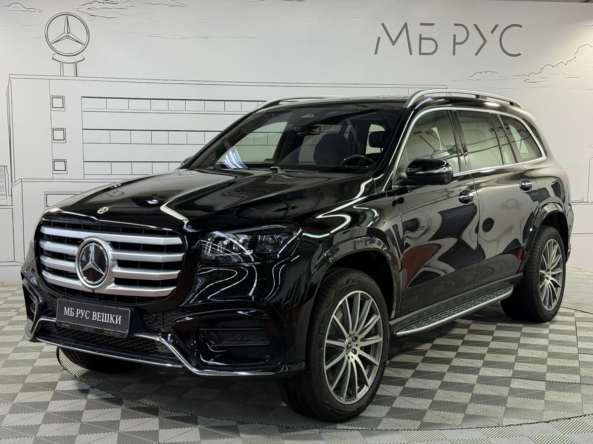 Автомобиль Mercedes-Benz GLS II (X167) [рестайлинг] 450 3.0d AT 4Matic (367 л.с.) Base Чёрный 2025 с пробегом 29 км