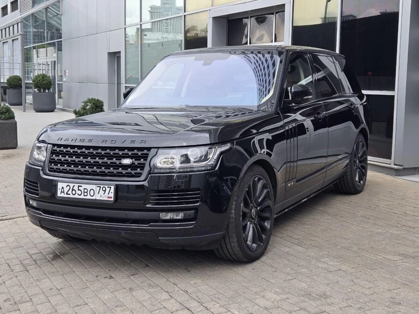 Land Rover Range Rover IV поколение 4.4d AT 4WD (339 л.с.) Autobiography Чёрный 2016 с пробегом 170 000 км