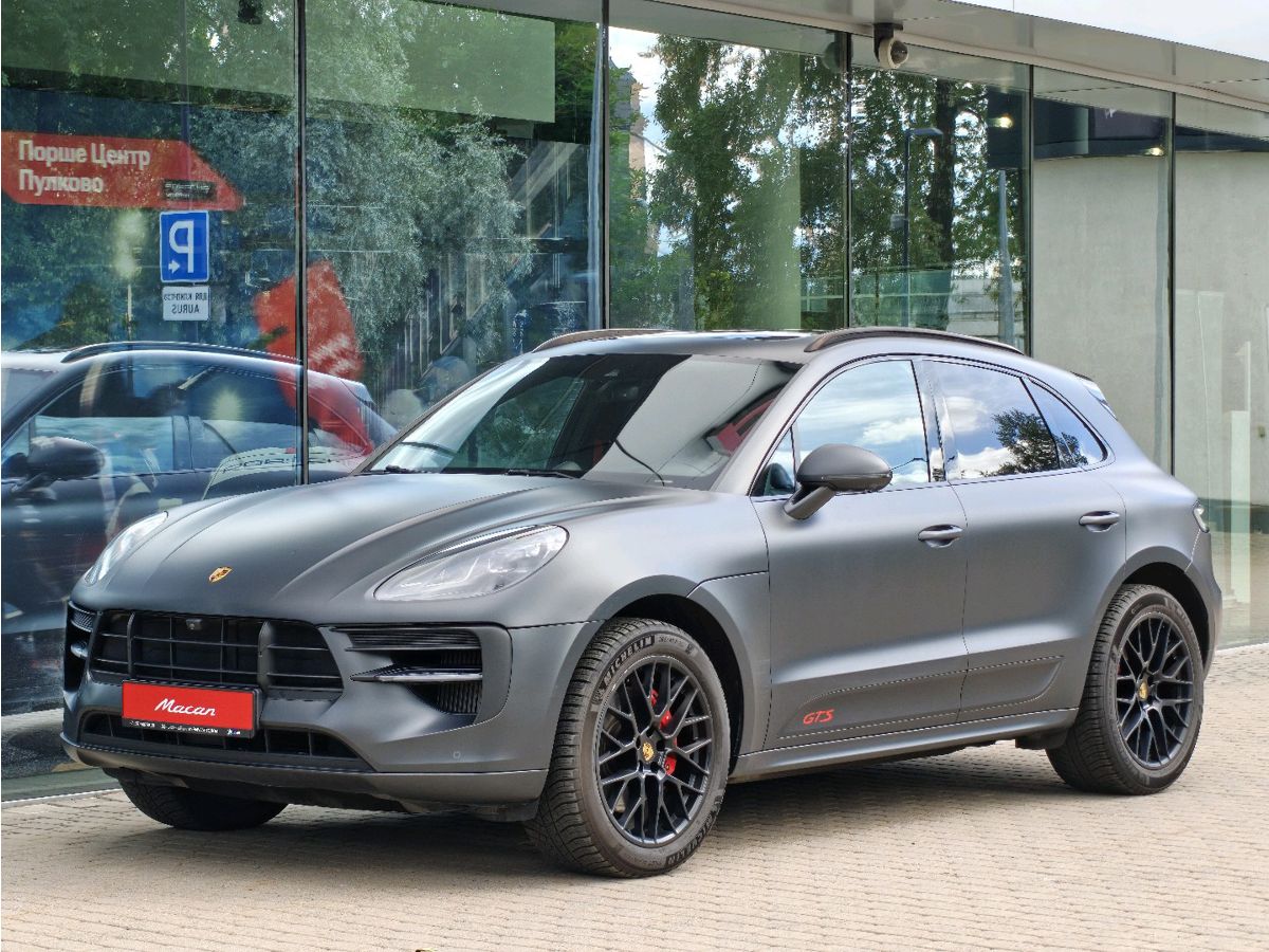 Porsche Macan I [рестайлинг] GTS 2.9 AMT 4WD (380 л.с.) GTS Серый 2020 с пробегом 142 980 км