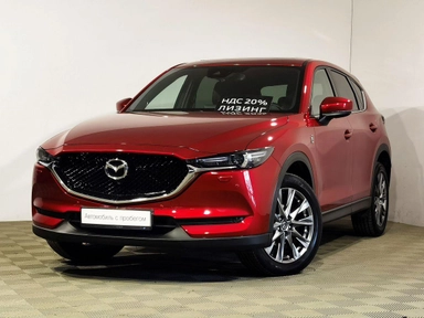 Автомобиль Mazda CX-5 II поколение 2.5 AT 4WD (194 л.с.) Executive (Пакет 9) (2019-2020) Красный 2019 с пробегом 11141 км