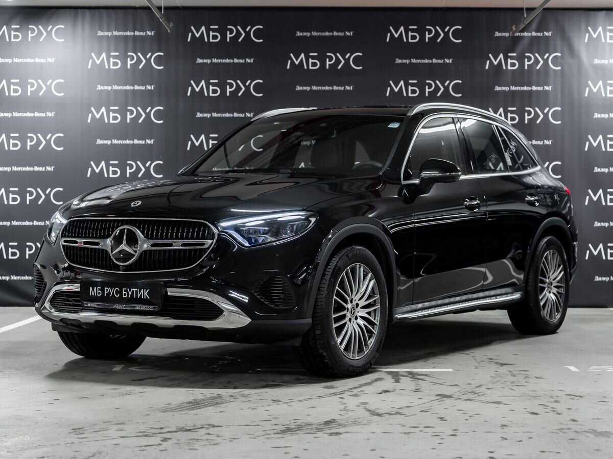 Автомобиль Mercedes-Benz GLC II поколение (X254) 2.0 AT 4Matic (258 л.с.) Base Чёрный 2025 с пробегом 1 250 км