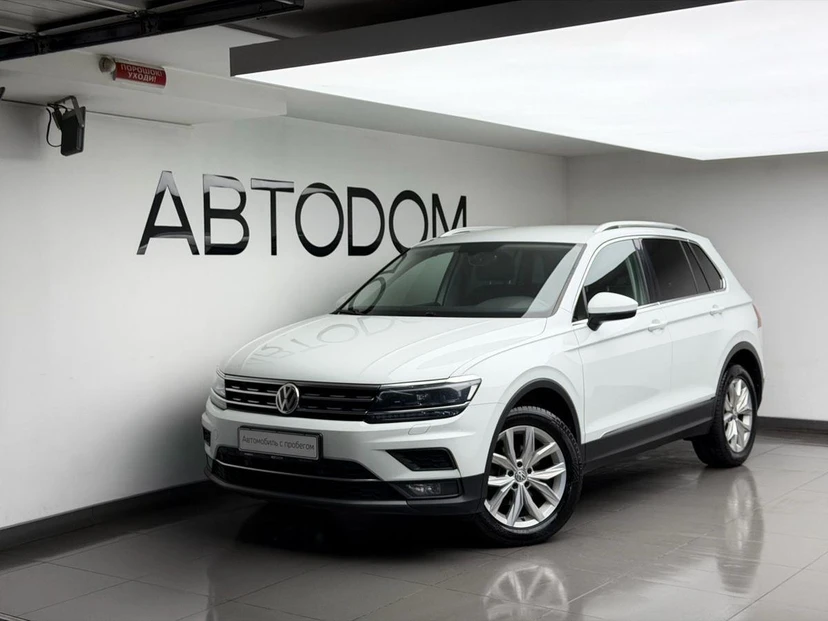 Volkswagen Tiguan II поколение 1.4 AMT (150 л.с.) Comfortline Белый 2017 с пробегом 143 860 км