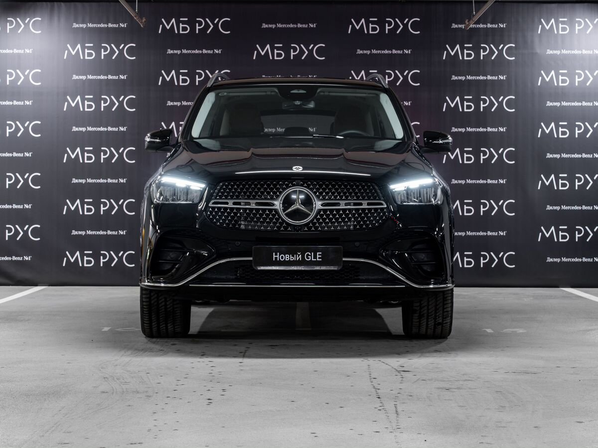 Автомобиль Mercedes-Benz GLE II (V167) [рестайлинг] 2.0 AT 4Matic (258 л.с.) Base Чёрный 2025 с пробегом 20 км