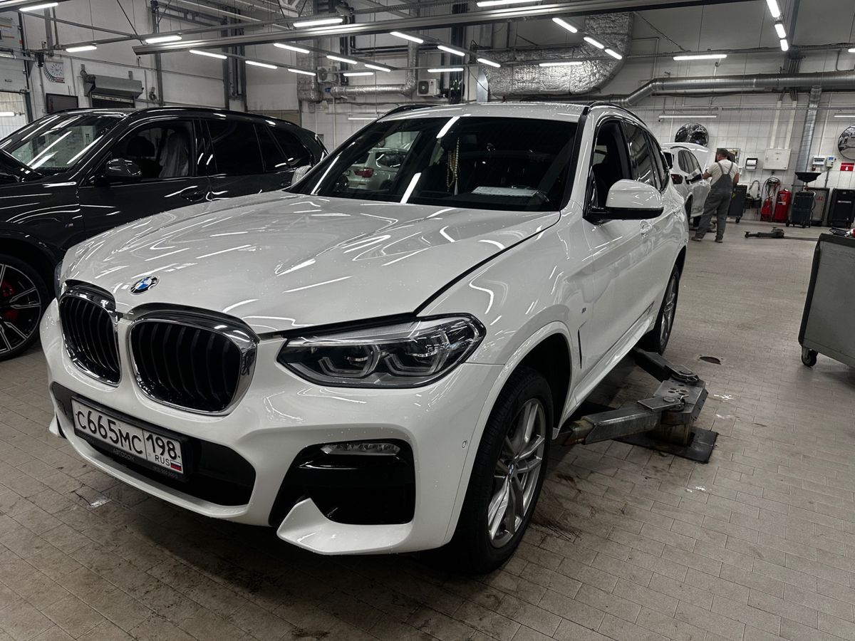 BMW X3 III поколение (G01) 2.0d AT 4WD (190 л.с.) M Sport Белый 2019 с пробегом 68 300 км