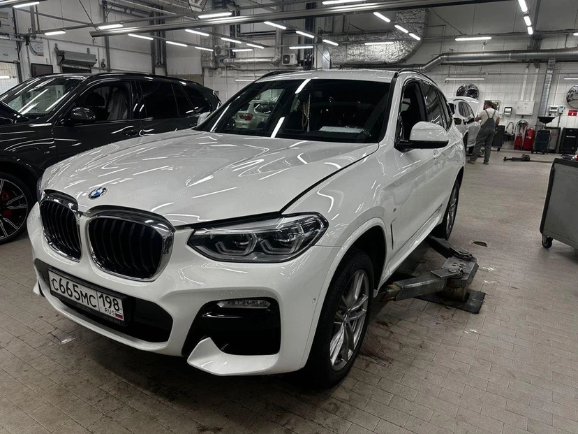 BMW X3 III поколение (G01) 2.0d AT 4WD (190 л.с.) M Sport Белый 2019 с пробегом 68 300 км