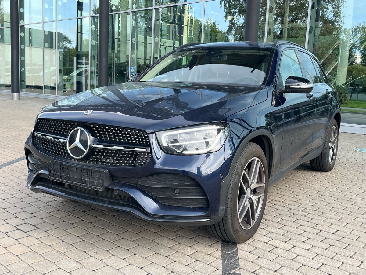 Mercedes-Benz GLC I (X253) [рестайлинг] 300 2.0 AT 4Matic (249 л.с.) Sport Plus Синий 2021 с пробегом 29 467 км