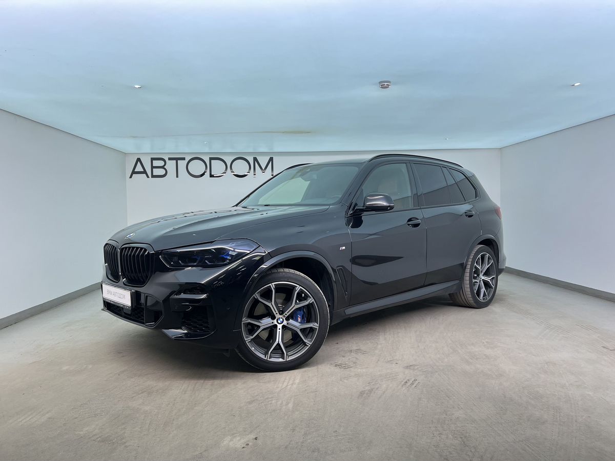 BMW X5 IV поколение (G05) 3.0d AT 4WD (249 л.с.) M Sport Pro Чёрный 2021 с пробегом 160 030 км