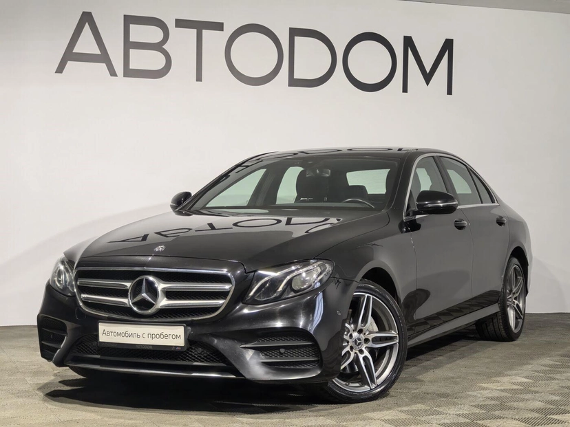 Автомобиль Mercedes-Benz E-Класс V поколение (W213/S213/C238) 220 2.0d AT 4Matic (194 л.с.) Sport Чёрный 2019 с пробегом 99 495 км