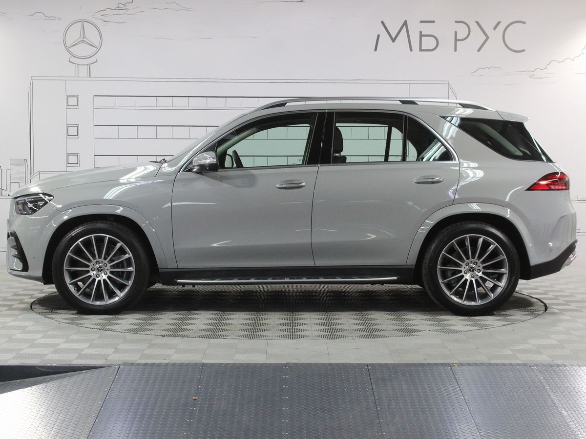 Автомобиль Mercedes-Benz GLE II (V167) [рестайлинг] 450 3.0 AT 4Matic (381 л.с.) Base Серый 2025 с пробегом 22 км