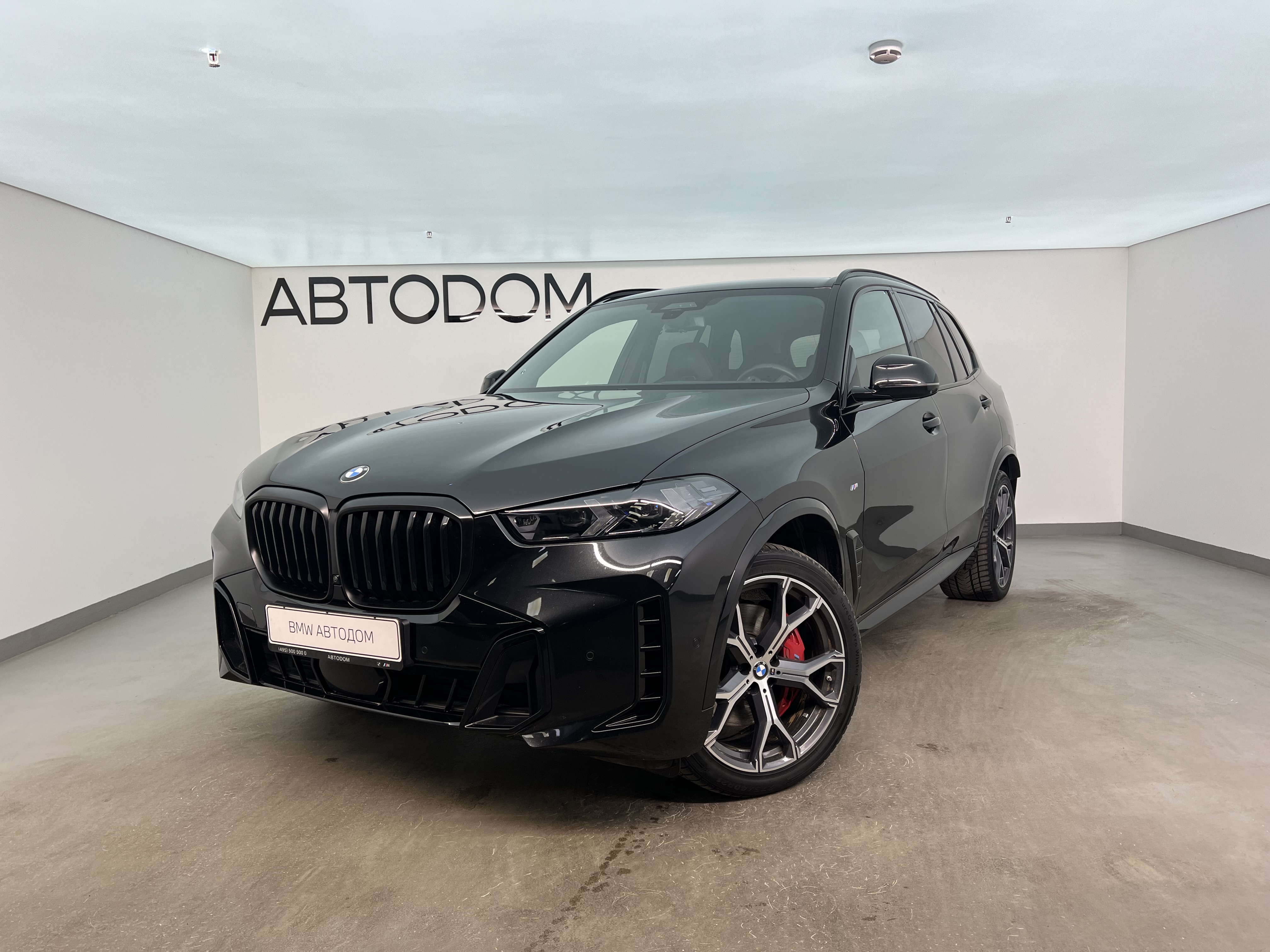 Автомобиль BMW X5 IV (G05) [рестайлинг] 3.0d AT 4WD (286 л.с.) M Sport Чёрный 2024 с пробегом 41 400 км