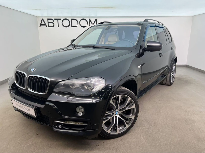 BMW X5 II поколение (E70) 3.0 AT 4WD (272 л.с.) Специальная серия Чёрный 2008 с пробегом 154 500 км