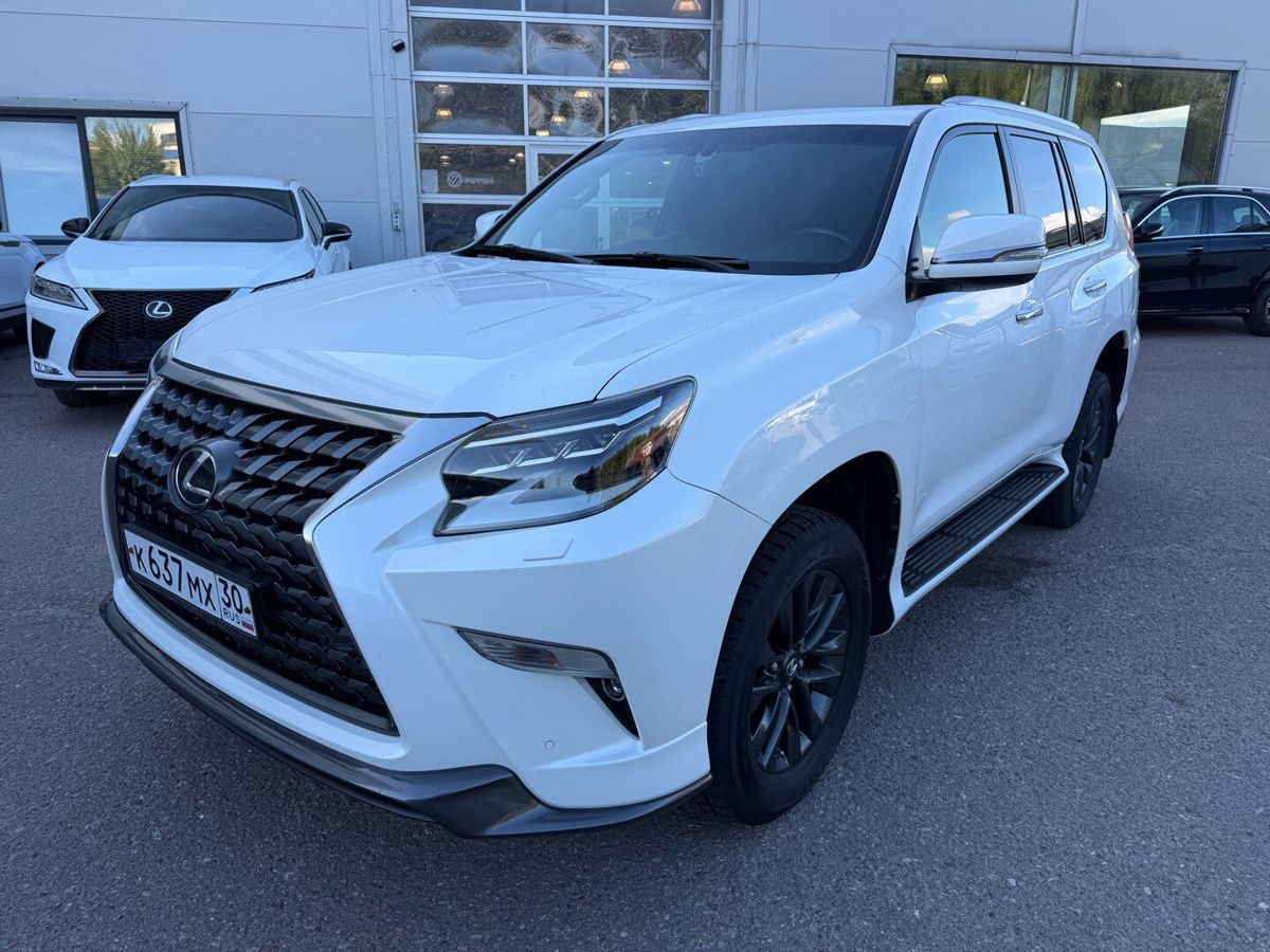 Lexus GX II [2-й рестайлинг] 4.6 AT 4WD (296 л.с.) Executive 5 (2019-2021) Белый 2020 с пробегом 77 574 км