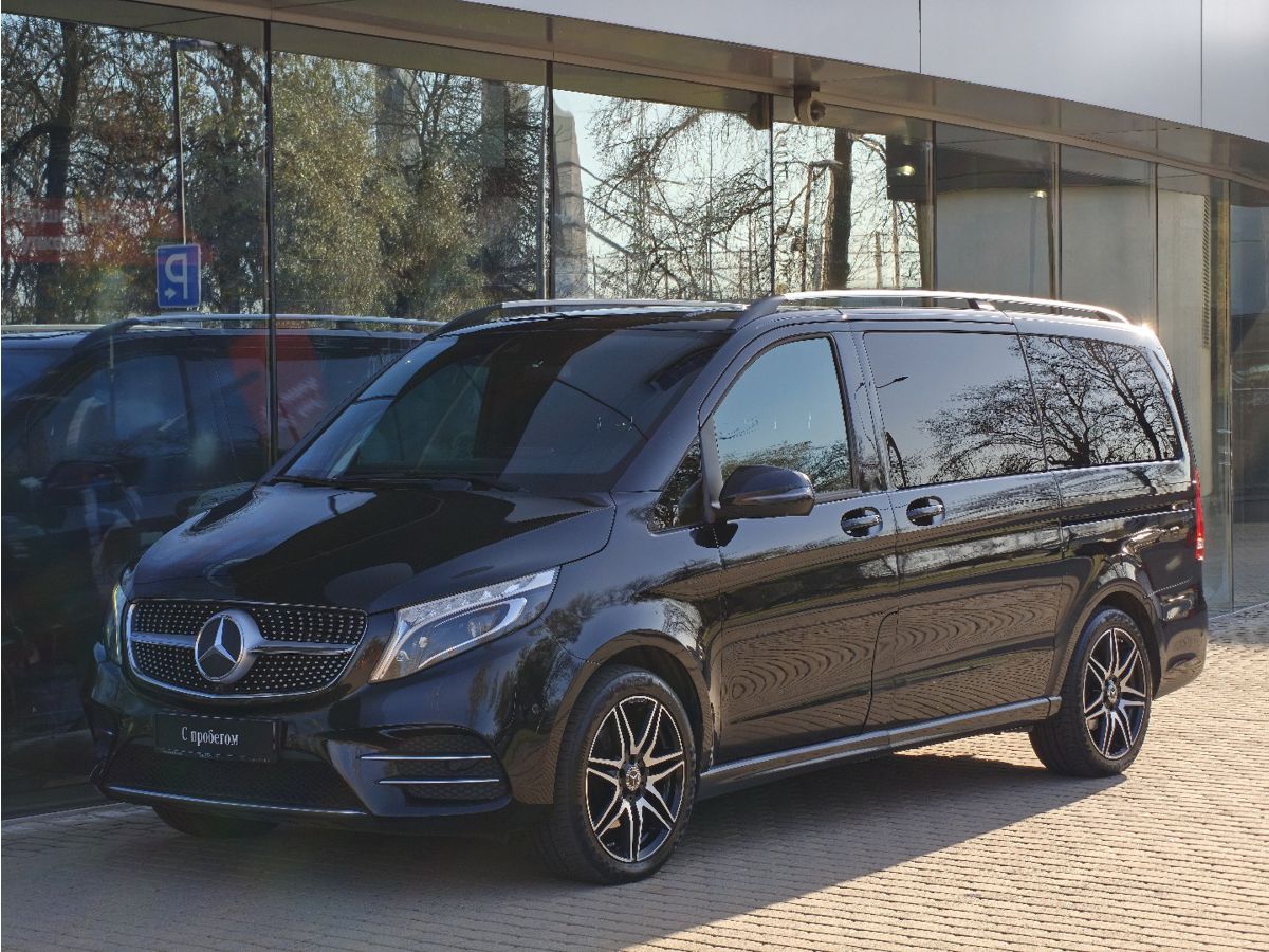 Mercedes-Benz V-Класс II поколение (W447) 2.0d AT 4Matic Long (239 л.с.) VIP Чёрный 2019 с пробегом 193 000 км
