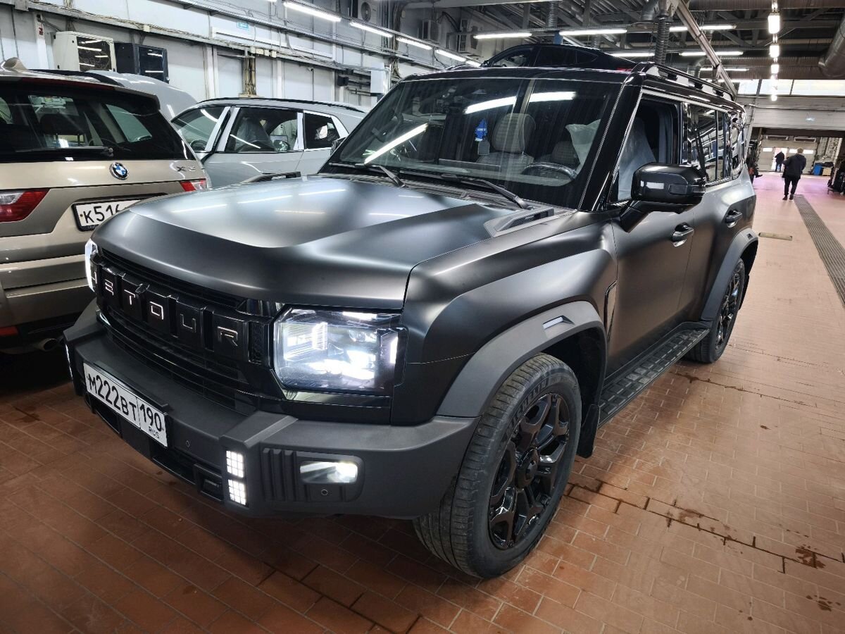 Автомобиль Jetour T2 I поколение 2.0 AMT 4WD (245 л.с.) Expedition Чёрный 2024 с пробегом 114 600 км