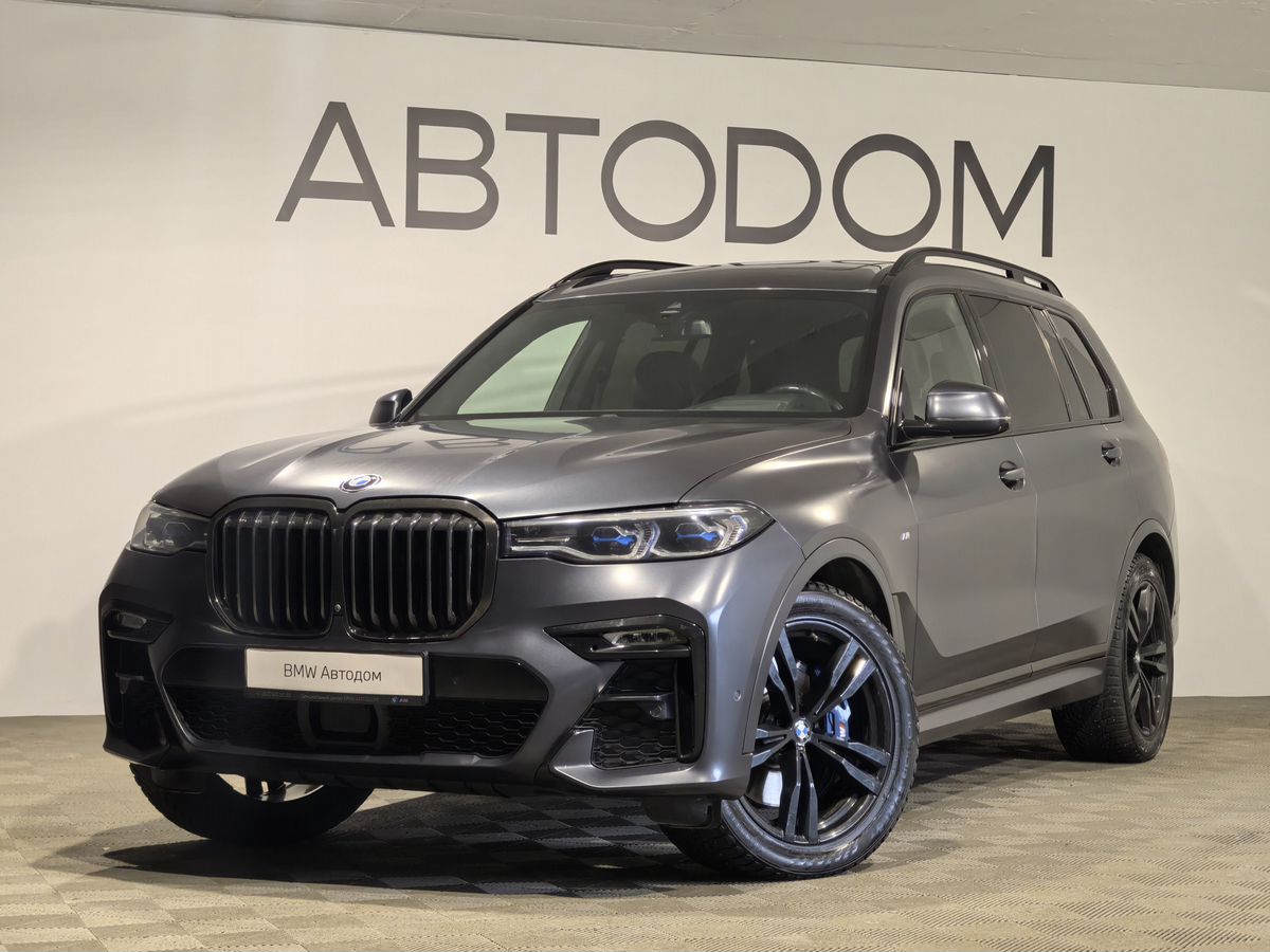 BMW X7 I поколение (G07) 3.0d AT 4WD (340 л.с.) M Sport Pro Серый 2022 с пробегом 85 517 км