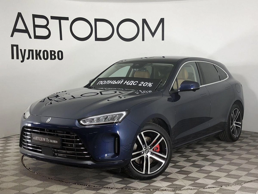 Автомобиль AITO M5 I поколение 1.5hyb AT 4WD (496 л.с.) Ultimate Синий 2023 с пробегом 30 км