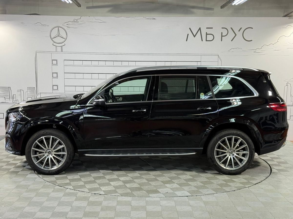 Автомобиль Mercedes-Benz GLS II (X167) [рестайлинг] 450 3.0d AT 4Matic (367 л.с.) Base Чёрный 2025 с пробегом 29 км