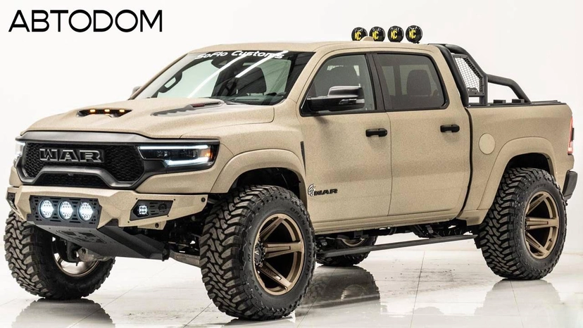 Автомобиль RAM 1500 V поколение 6.2 AT 4WD (712 л.с.) TRX Серый 2023 с пробегом 38 000 км