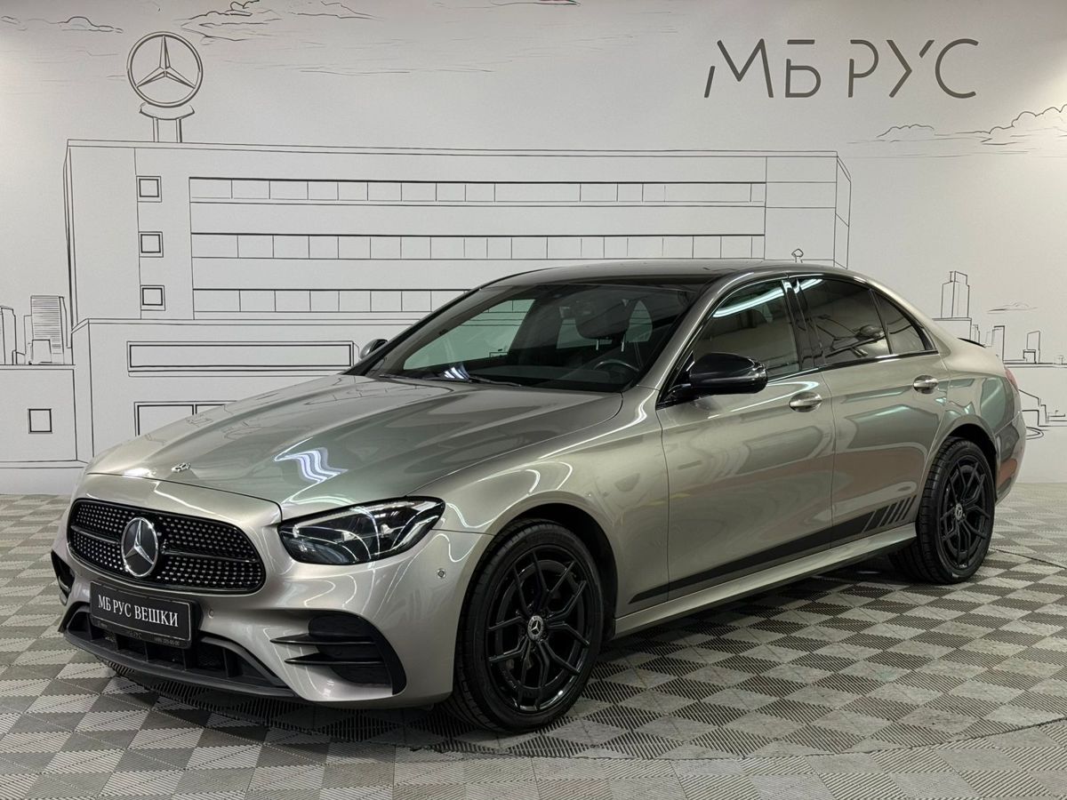 Mercedes-Benz E-Класс V (W213/S213/C238) [рестайлинг] 220 2.0d AT 4Matic (194 л.с.) Sport Серый 2020 с пробегом 103 566 км