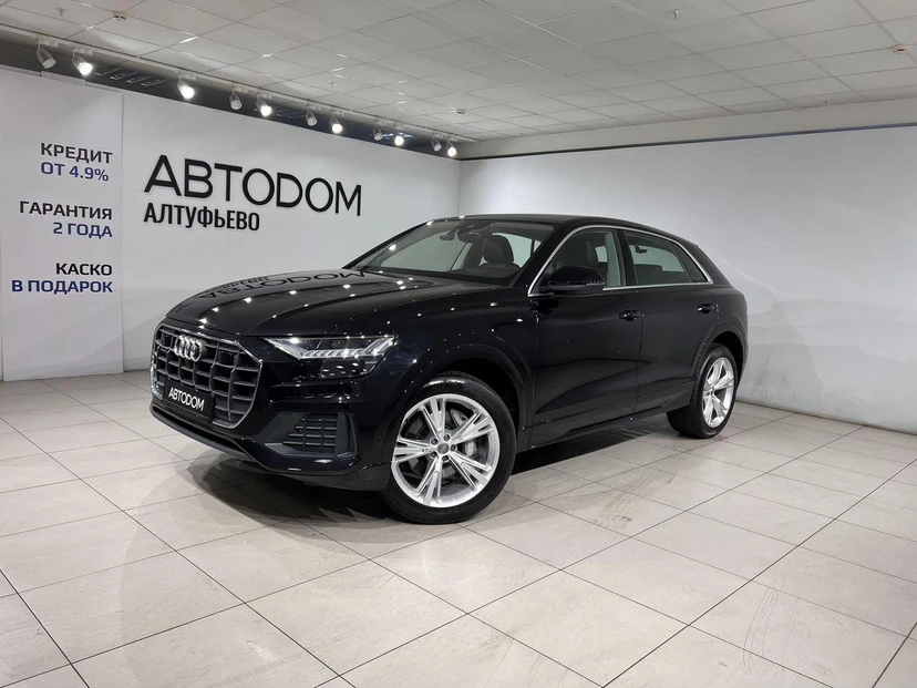 Audi Q8 I поколение (4M) 3.0d AT 4WD (249 л.с.) Base Чёрный 2020 с пробегом 25 569 км