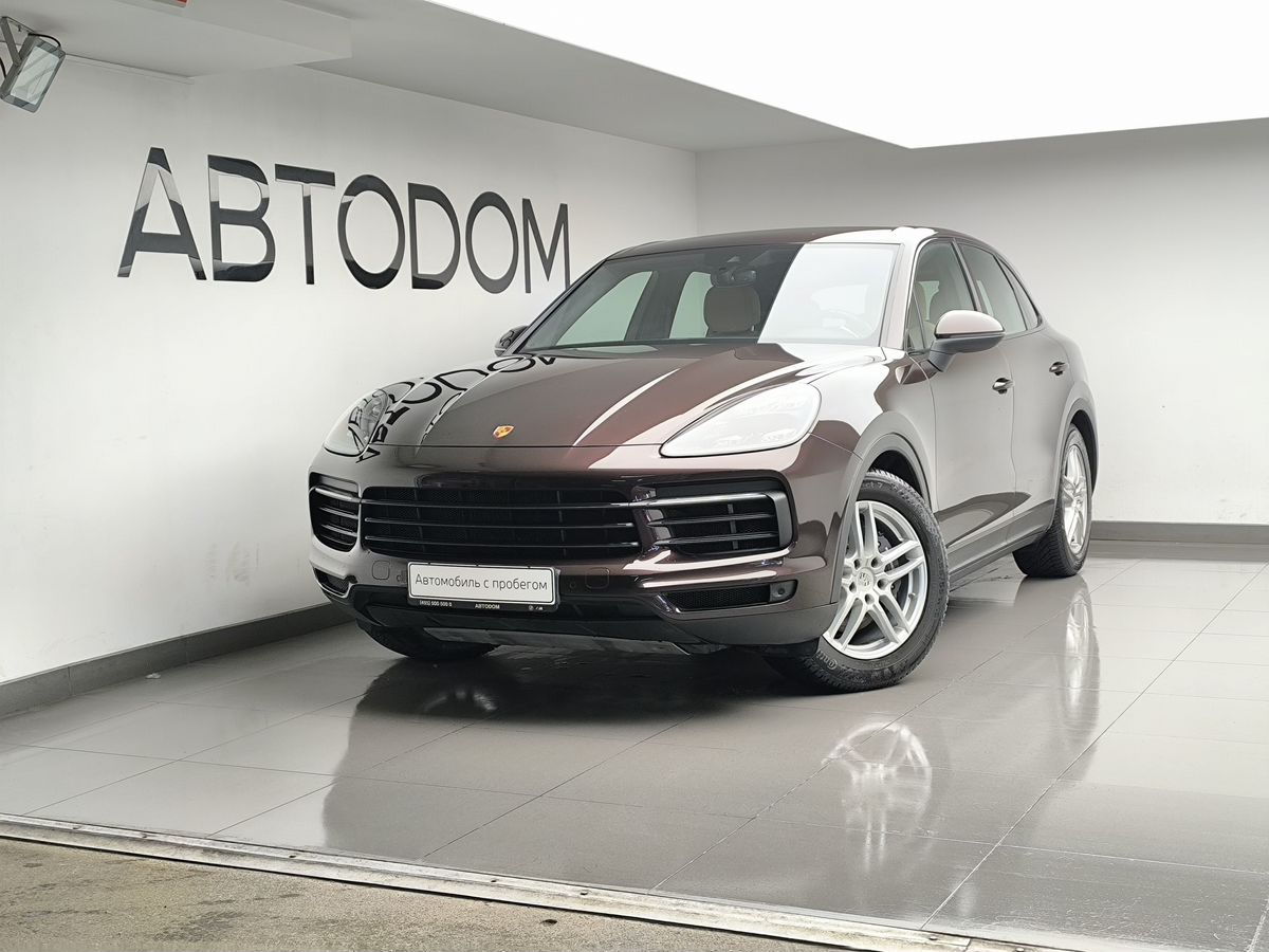 Porsche Cayenne III поколение 3.0 AT 4WD (340 л.с.) Base Коричневый 2018 с пробегом 29 228 км