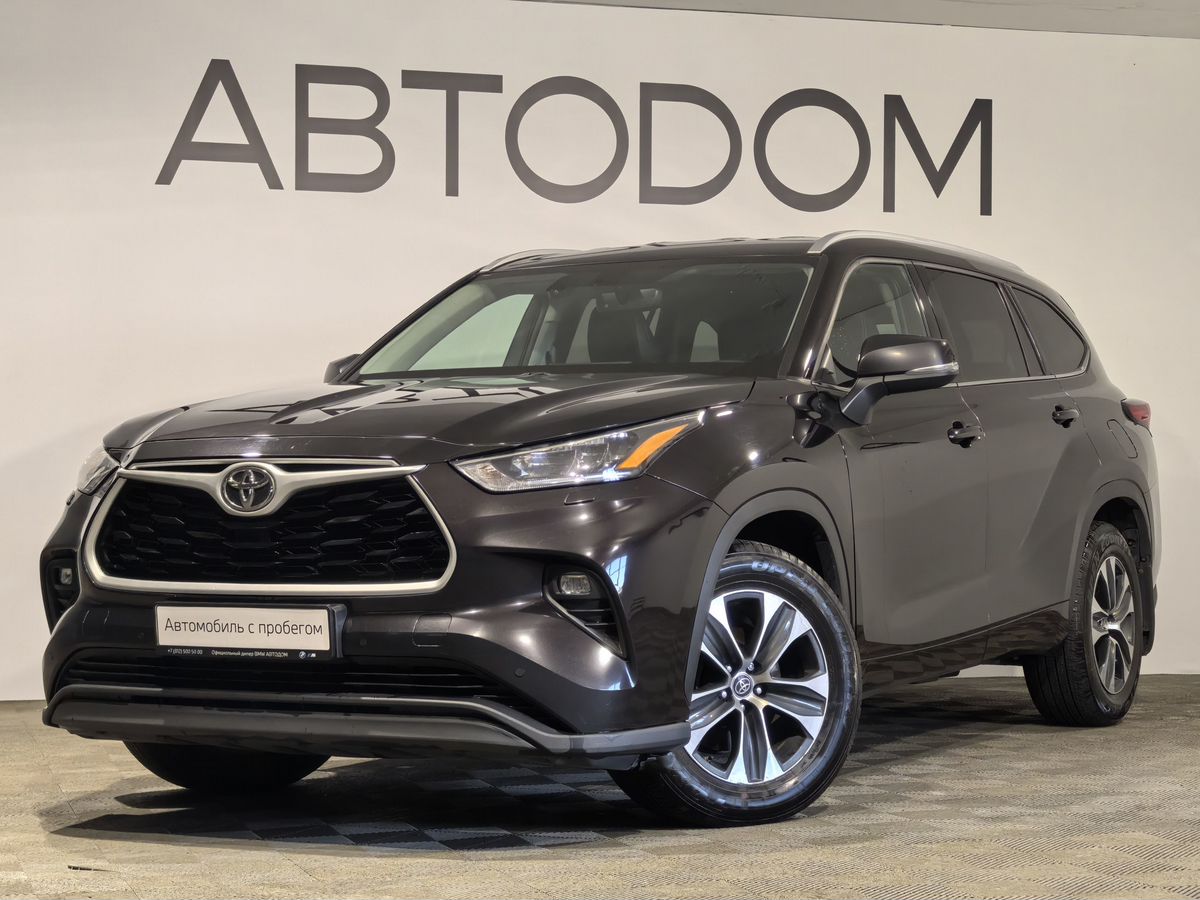 Toyota Highlander IV поколение 3.5 AT 4WD (249 л.с.) Prestige Коричневый 2021 с пробегом 89 573 км