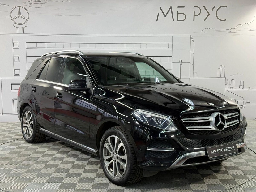 Автомобиль Mercedes-Benz GLE I поколение (W166) 250 2.1d AT 4Matic (204 л.с.) Особая серия Чёрный 2015 с пробегом 145 622 км