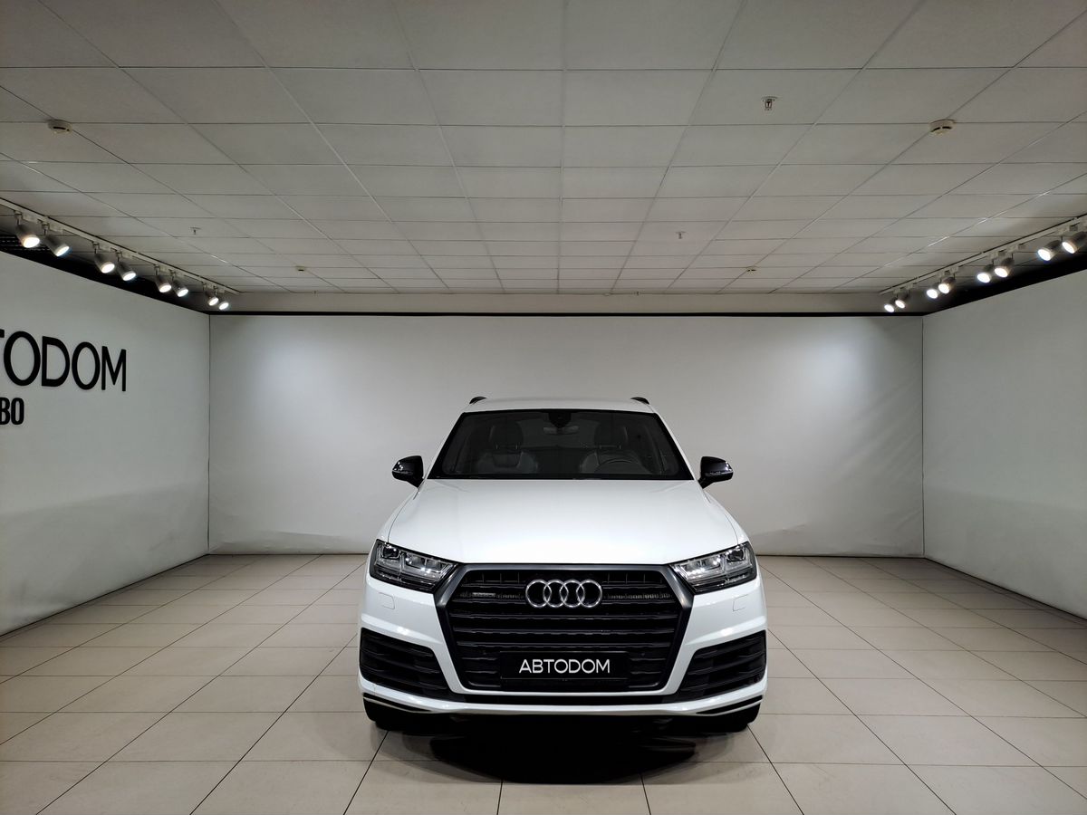 Автомобиль Audi Q7 II поколение (4M) 3.0d AT 4WD (249 л.с.) Sport Белый 2019 с пробегом 243 090 км