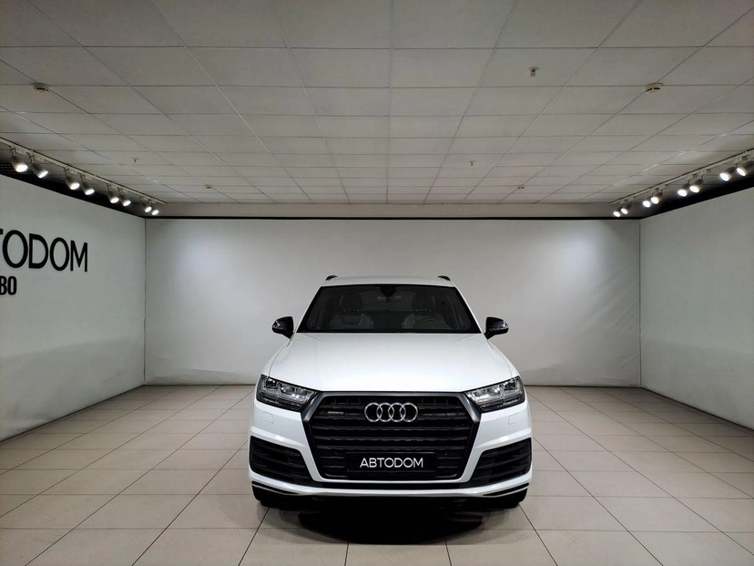 Автомобиль Audi Q7 II поколение (4M) 3.0d AT 4WD (249 л.с.) Sport Белый 2019 с пробегом 243 090 км