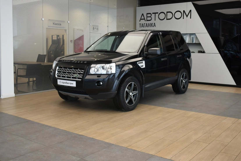 Автомобиль Land Rover Freelander II поколение 2.2d AT 4WD (160 л.с.) Base Чёрный 2009 с пробегом 264 100 км