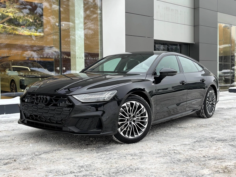 Автомобиль Audi A7 II поколение (4K) 2.0 AMT 4WD (245 л.с.) 45 TFSI quattro S tronic Чёрный 2025