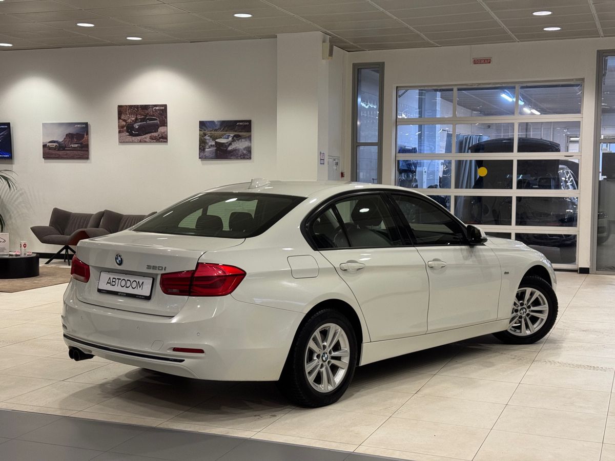 Автомобиль BMW 3 серии VI (F30/F31/F34) [рестайлинг] 320 2.0 AT (184 л.с.) Sport Line Белый 2015 с пробегом 140 051 км